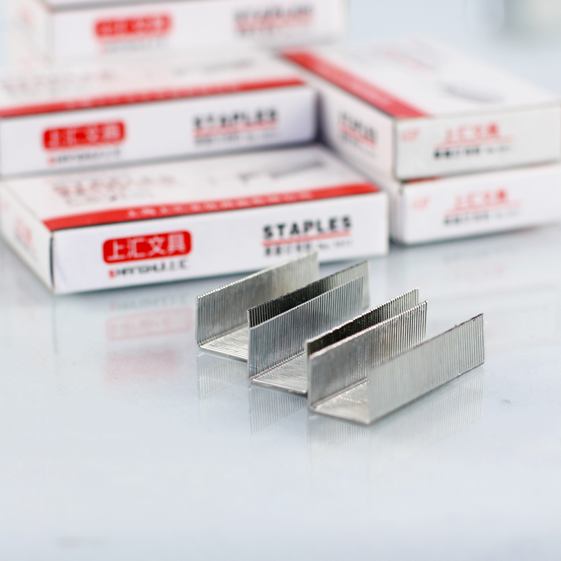 厚层订书针加厚钉书针三针一订加长加强订书针统一订书针订书机针产品图