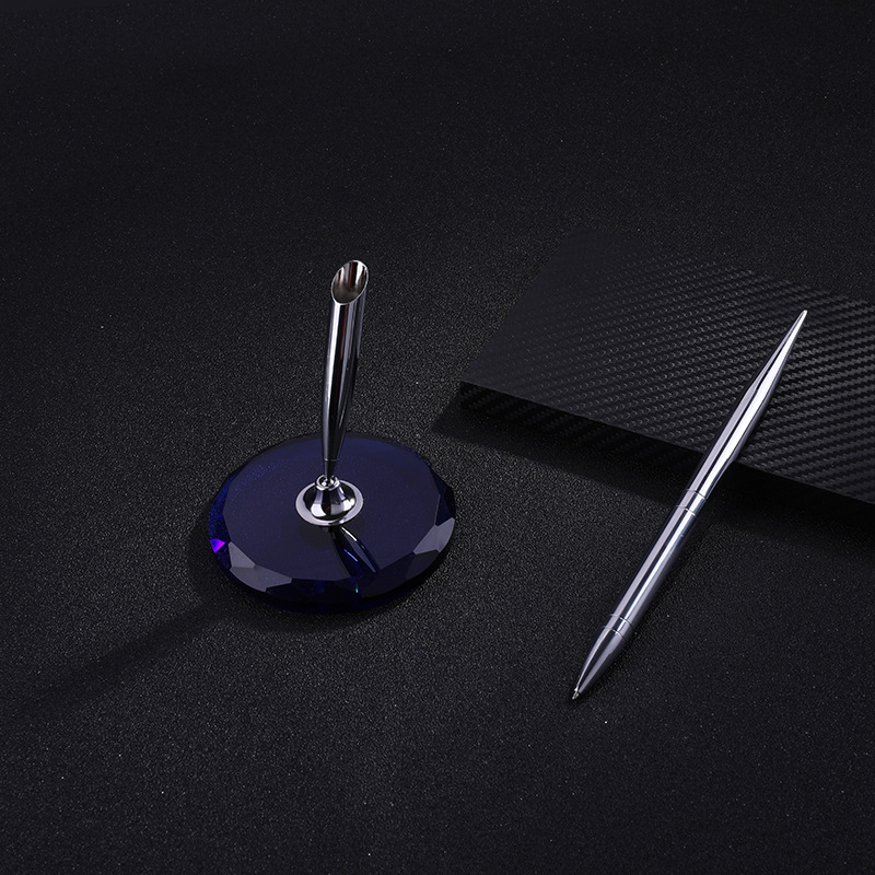 Yiwu Selection crystal pen socket + pen set creative gifts office supplies