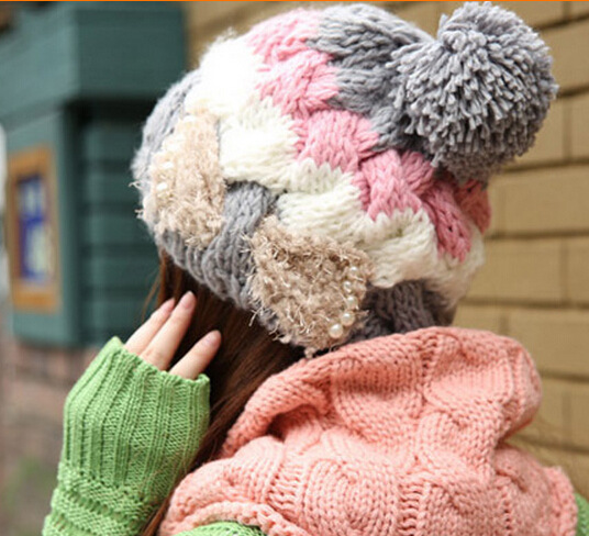 Clearance winter wool hat details Picture