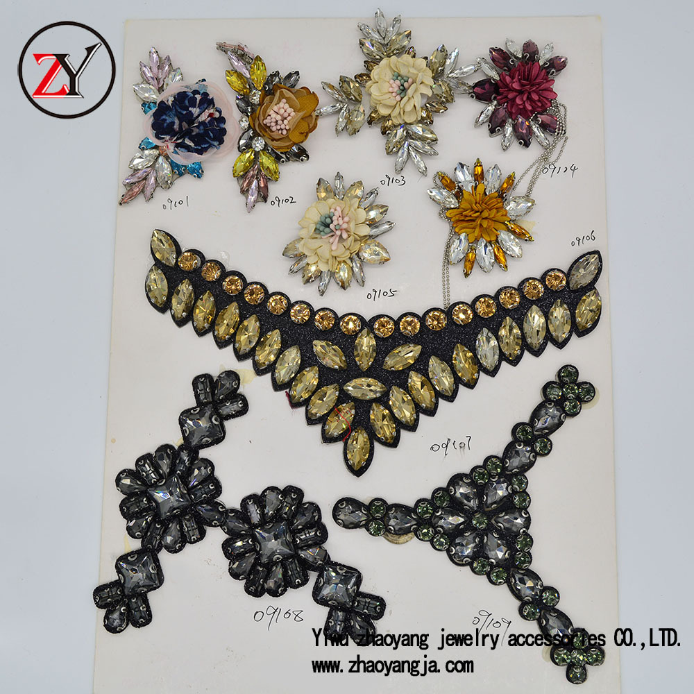2019最新款 DIY水晶鞋花 爪钻鞋扣高档鞋饰品 质优价廉 zy072411