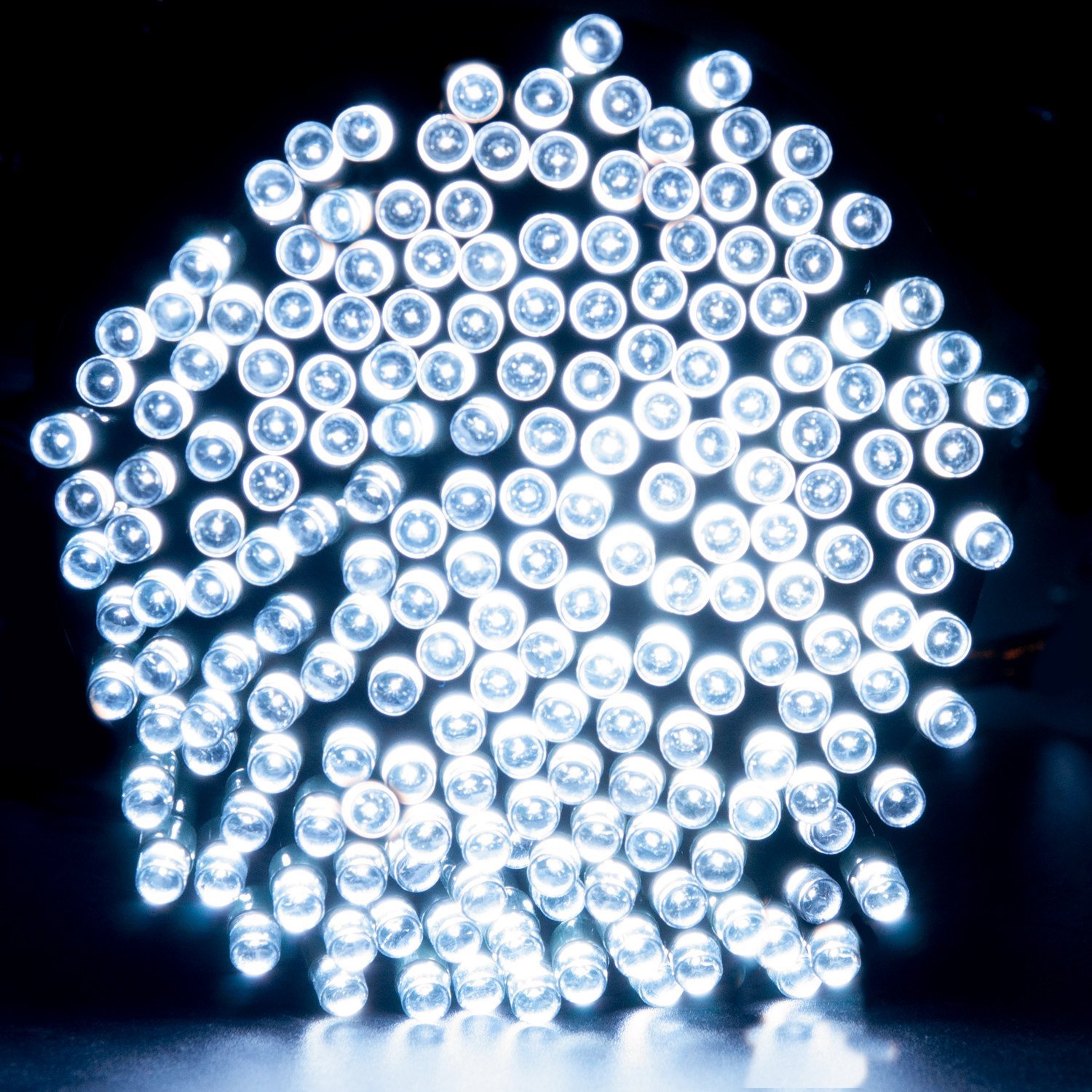 Solar LED string 8 function Christmas courtyard decorative lights outdoor waterproof lights