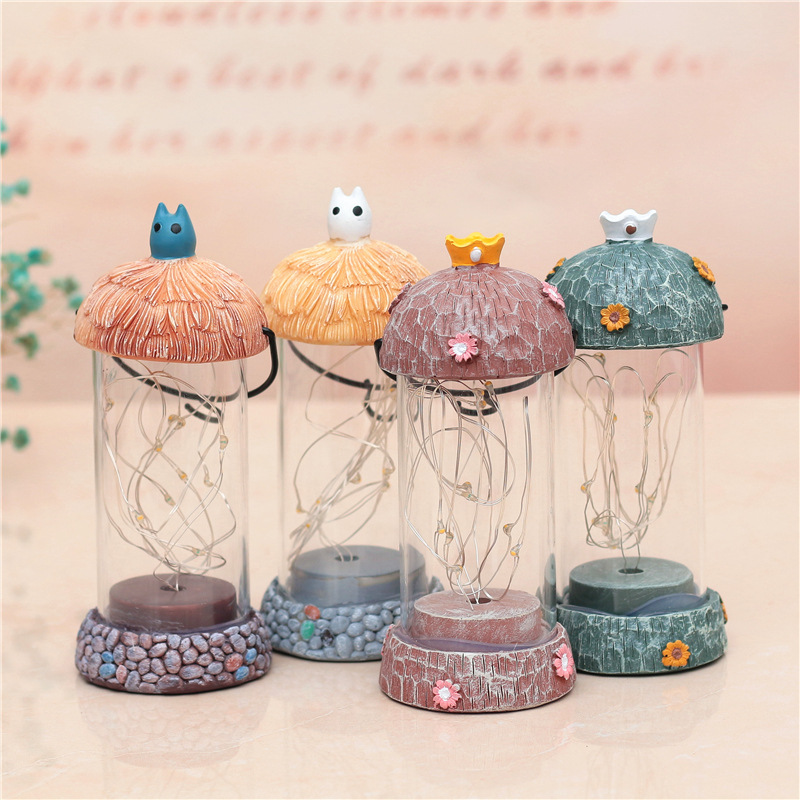 Japanese groceries pastoral style small fresh scarecrow hand star light atmosphere light small night light