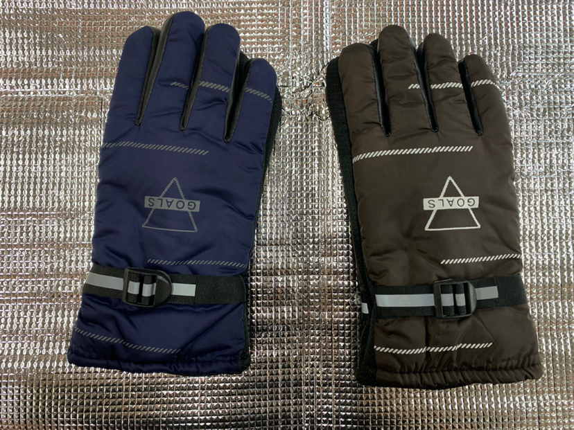 Guantes calientes para hombres de invierno mens plus fleece outdoor ride guantes calientes y a prueba de viento Specification image