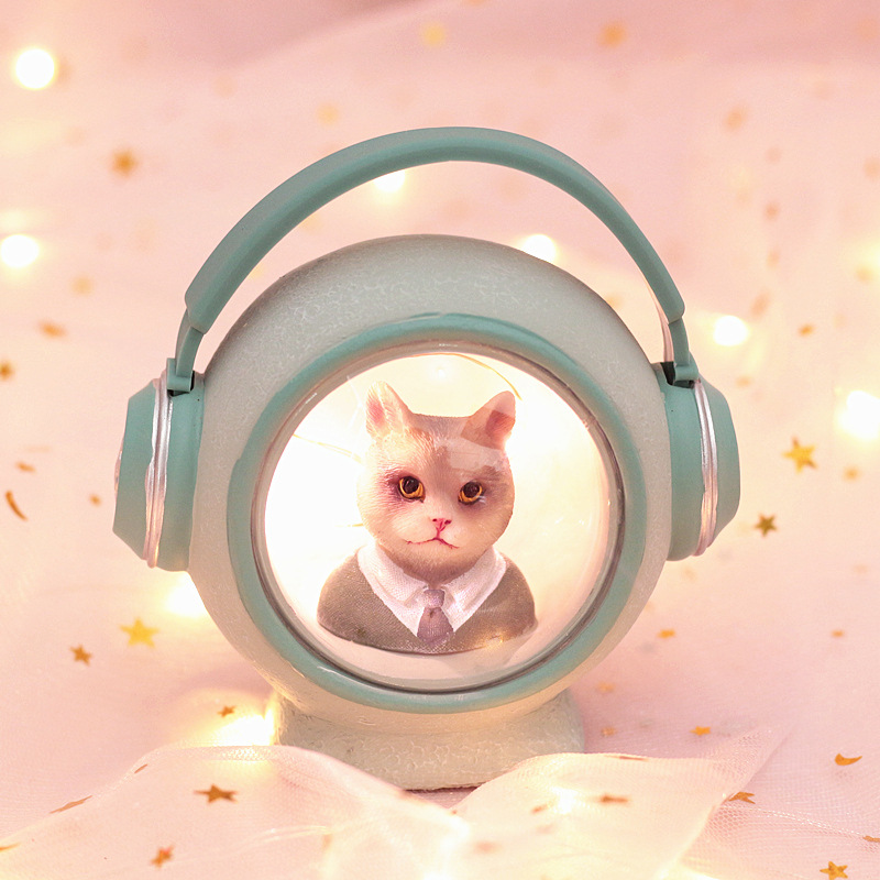 创意北欧风家居装饰摆件潮乐先森树脂工艺品学生礼品少女心产品图