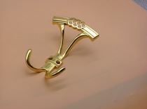 Zinc alloy material imitation gold high-grade hook-hook coat hook aluminum alloy hook