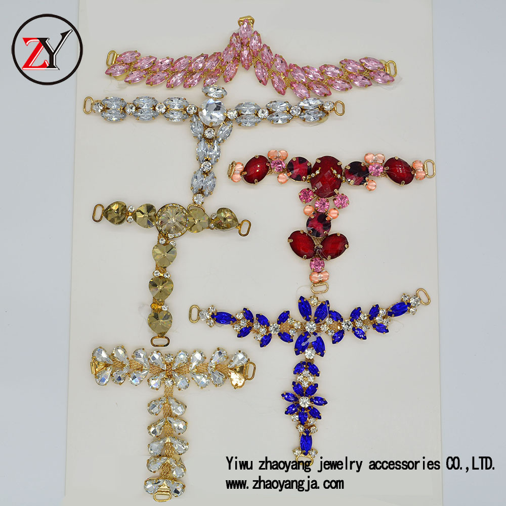 工厂直供 新款女式凉鞋鞋花 合金烧焊鞋扣 品质保证 zy072520产品图