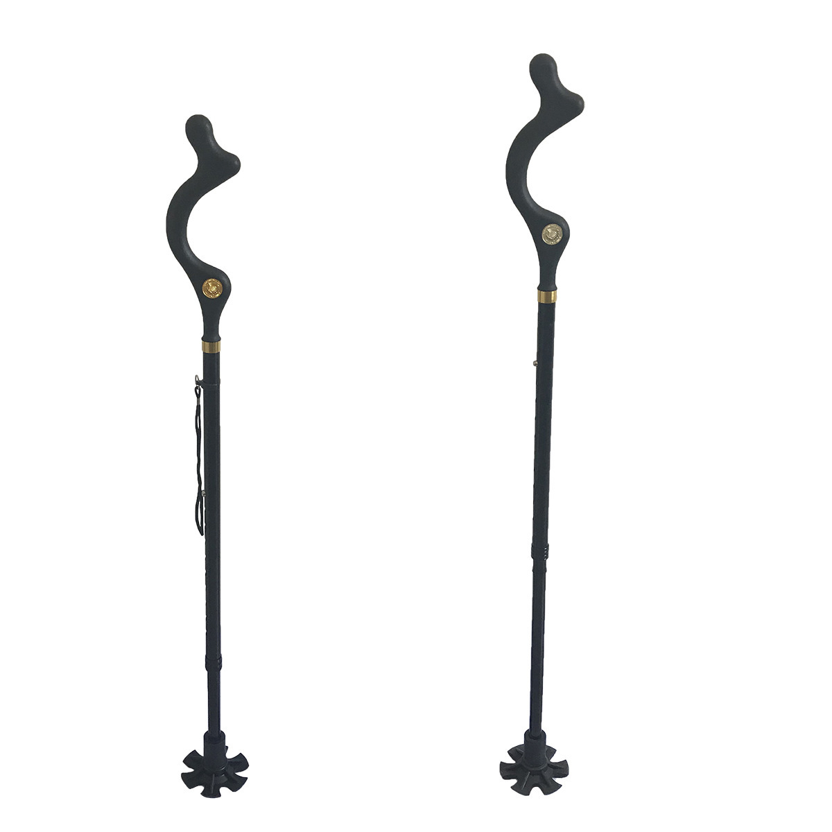 登山旅行老人拐杖 Campbell Posture Cane 调节折叠姿势手杖产品图