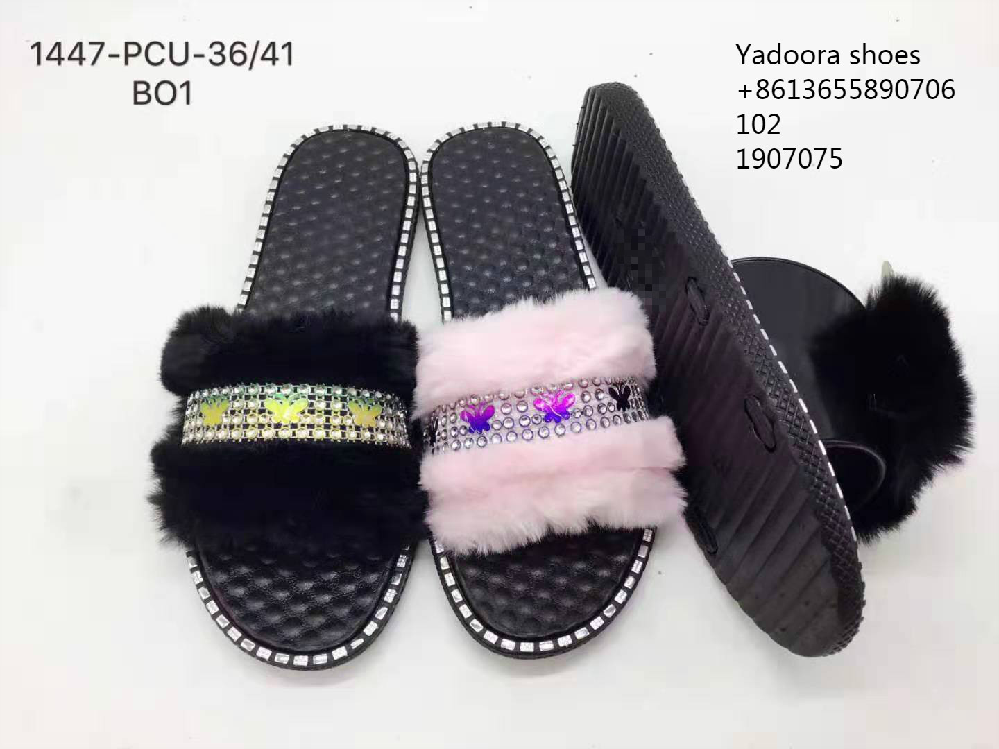DORA Shoes woolly slippers for women