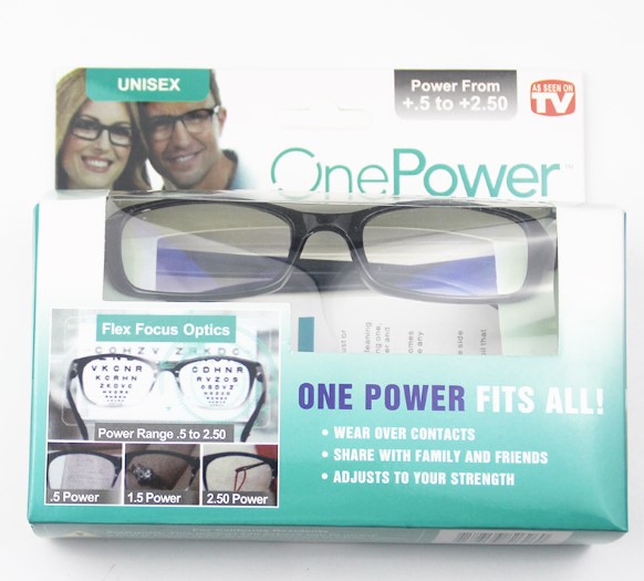 新款老花镜眼镜one power reader s树脂高清自动对焦眼镜
