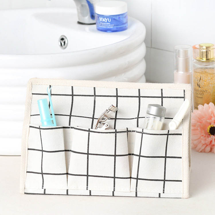 Factory Direct Cotton Linen Folding Tissue Box Multifunctional Tissue Cover Desktop Sundries Storage Box Specification drawing