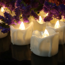 Cross border hot selling wedding advertising candles electronic candles Christmas LED candles