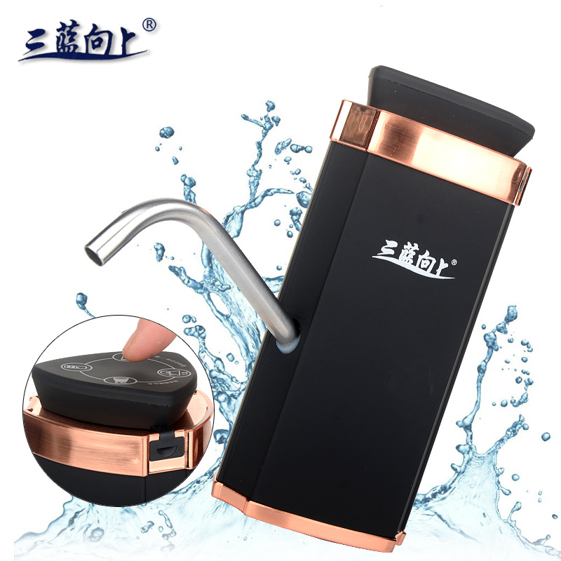 无线电动抽水器纯净水桶家用户外便携式自动抽水器产品图