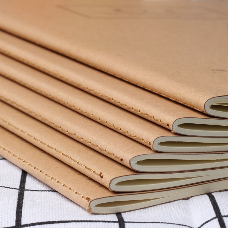 Car line error book 520 soft copy 16K cowhide notebook error correction book beige paper 16K Specification drawing