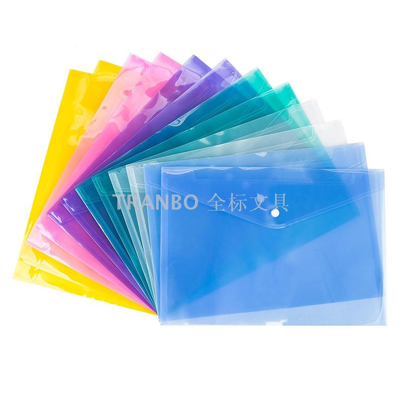 Transparent file folder