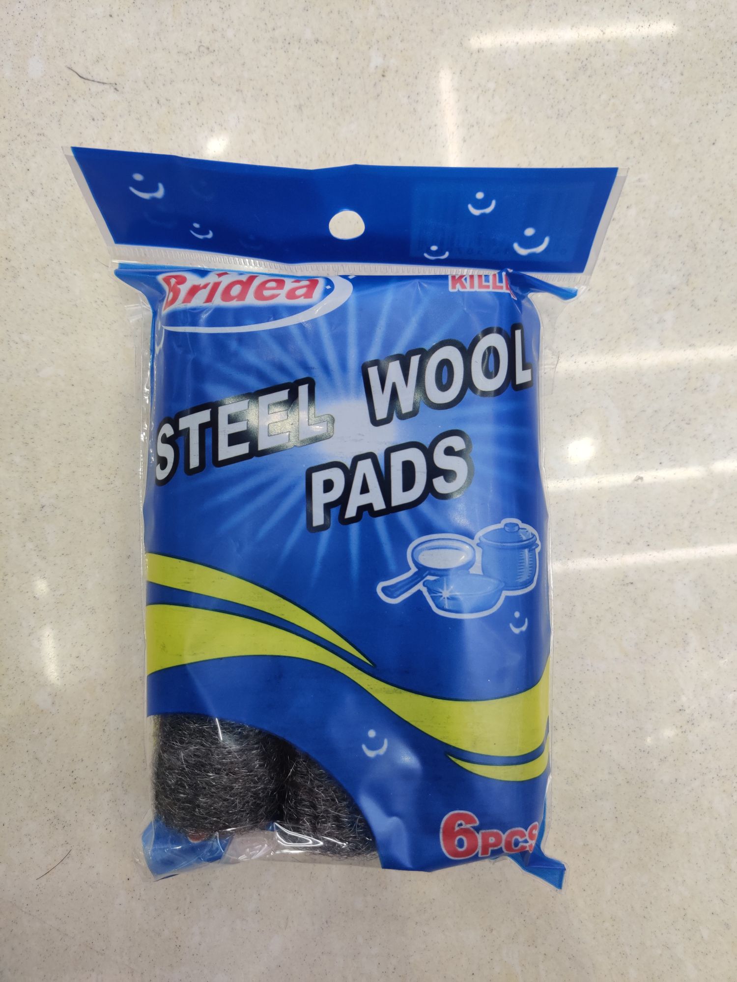 Bags of steel wool, 12 pieces of steel wool in 6 pieces, 6 grams of steel wool polished cotton Application Scenario
