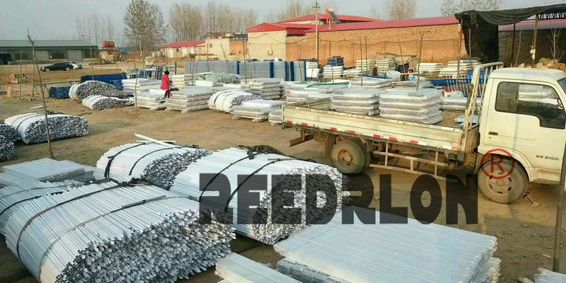 Redlong zinc steel guardrail, zinc steel fence Specification image
