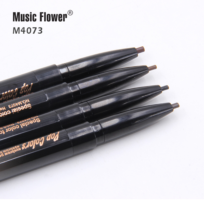 Music Flower双头自动韩国彩妆不晕染眉膏眉笔不脱妆防水M4073产品图