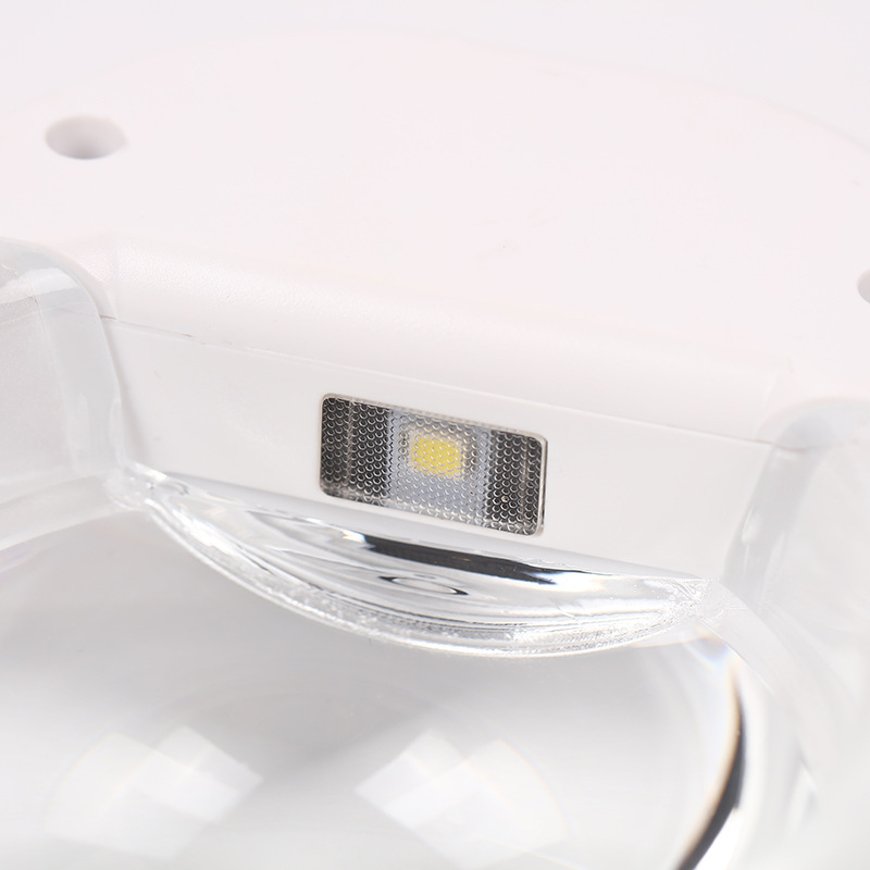 NOPW6010C充电式桌面高倍阅读放大镜 10倍带灯LED镇纸镜文镇镜产品图