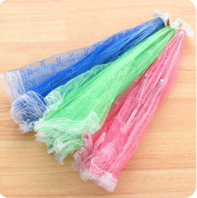 六边形 活动菜罩/折叠菜罩/伞式蕾丝菜罩/饭罩T