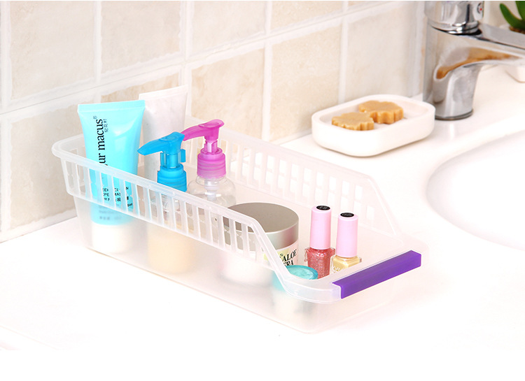 Refrigerator refrigerated plastic storage organizer basket Storage container Egg container Bathroom desktop food drawer storage box