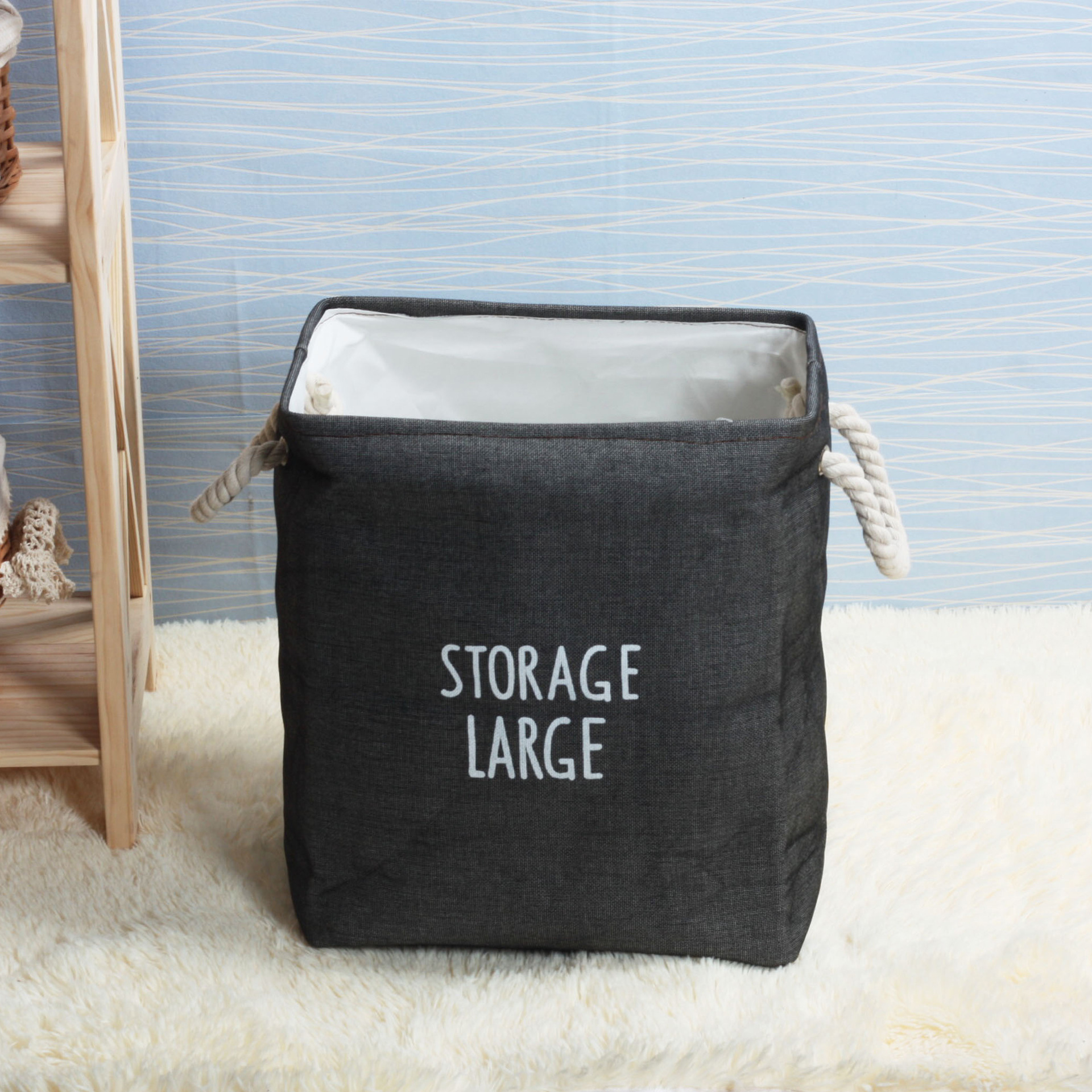 Eva Material Home Daily Foldable Storage Basket Dirty Clothes Bucket Multi-Functional Storage Box Storage Basket details Picture