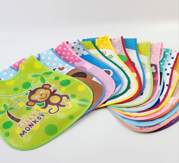 Baby Stereo Bib Eva Saliva Pocket Waterproof Bib Wash Free And Dirty details Picture