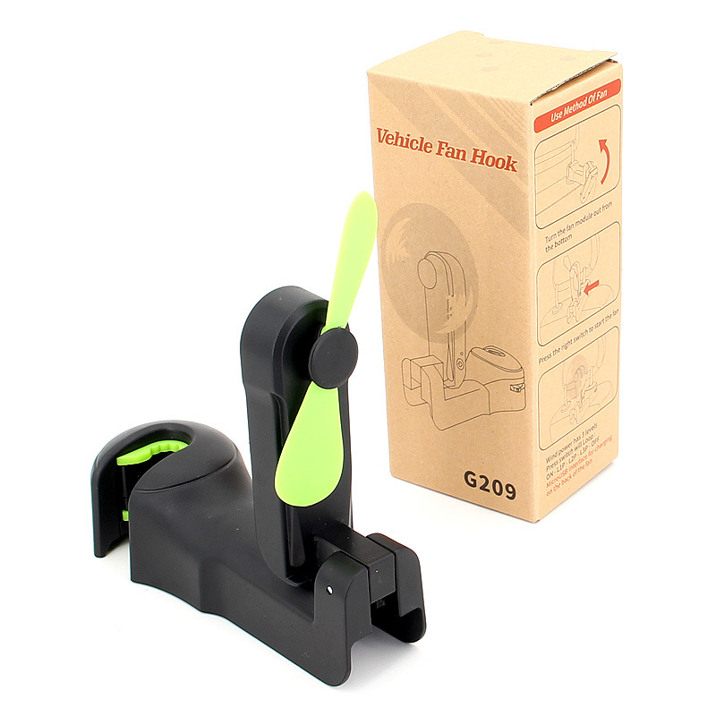 Xinong Auto Interior Car hooks, creative car hooks, multi-functional small fan hooks Specification image