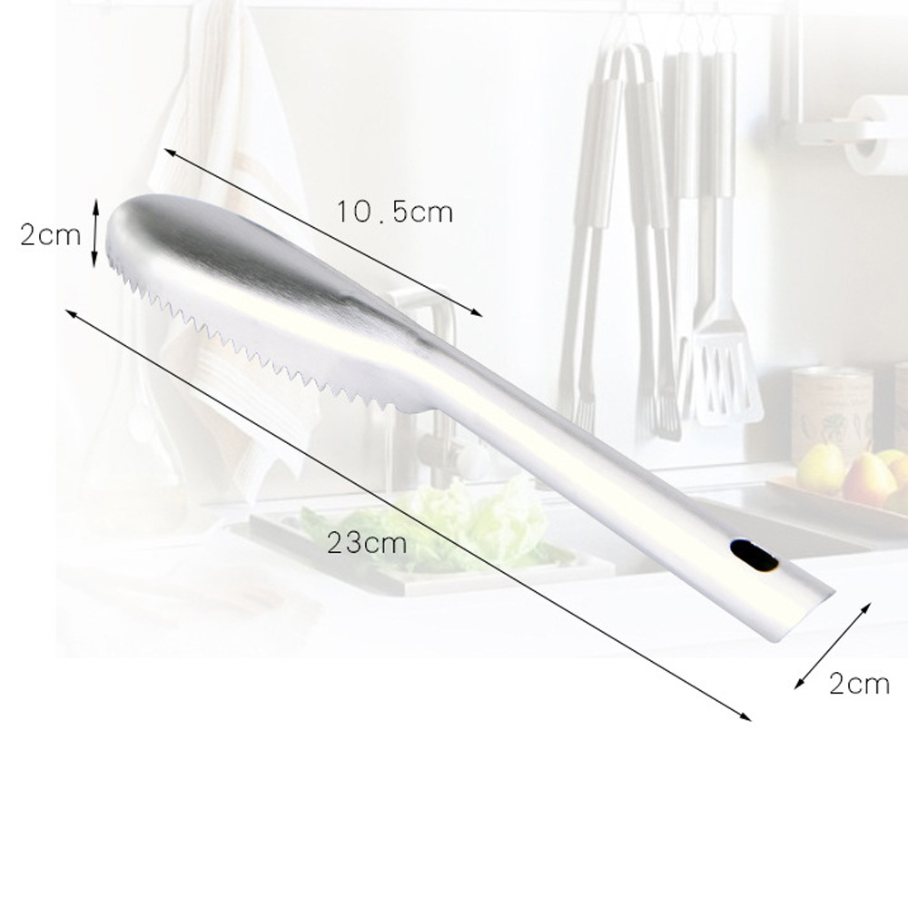 Kitchen small tools, stainless steel fish scale scraper, creative fish scale remover, fish scale brush, wholesale Application Scenario