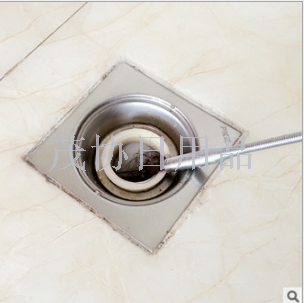 Kitchen drain unclogging tool, spring pipe unclogging tool, household hair cleaner details Picture