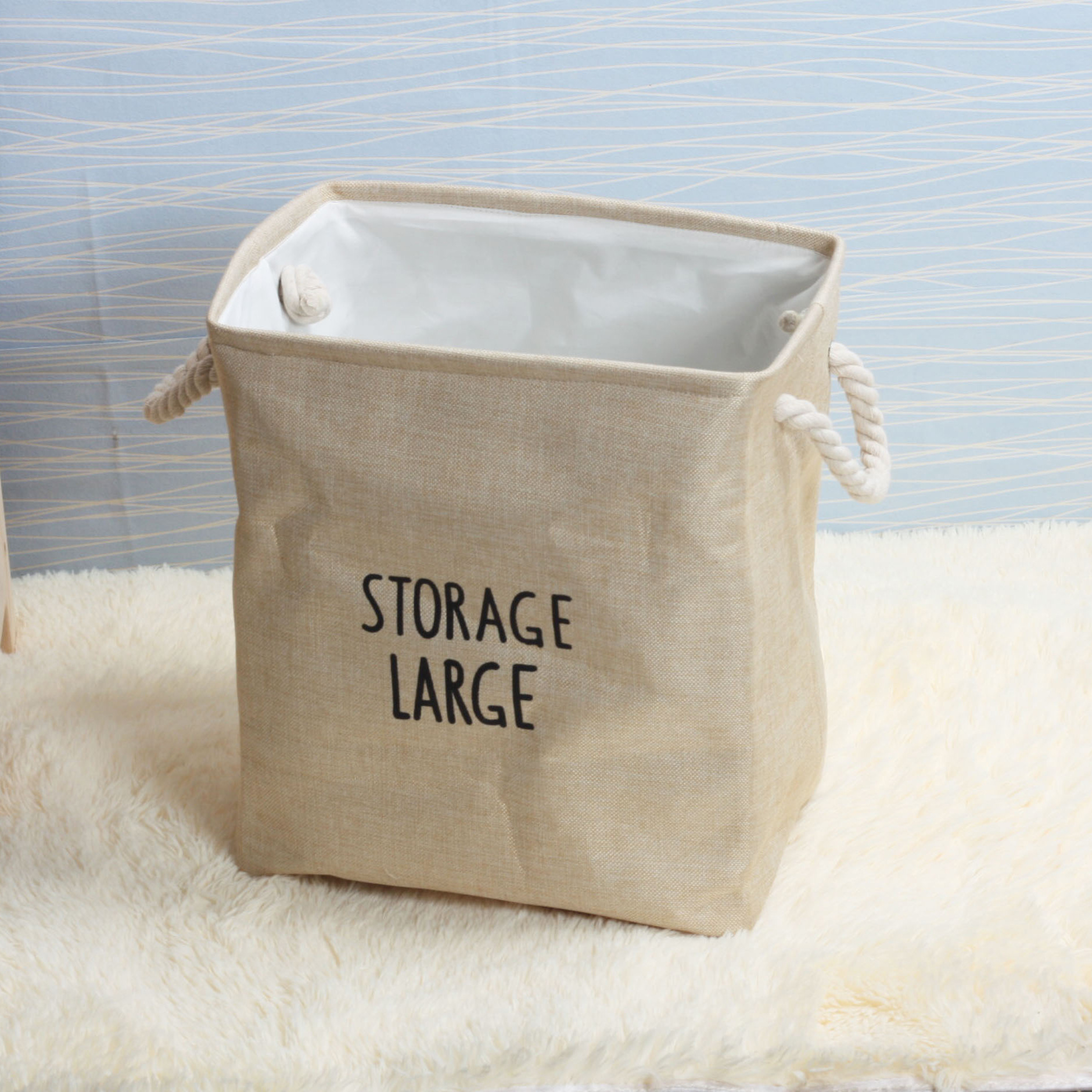 Eva Material Home Daily Foldable Storage Basket Dirty Clothes Bucket Multi-Functional Storage Box Storage Basket