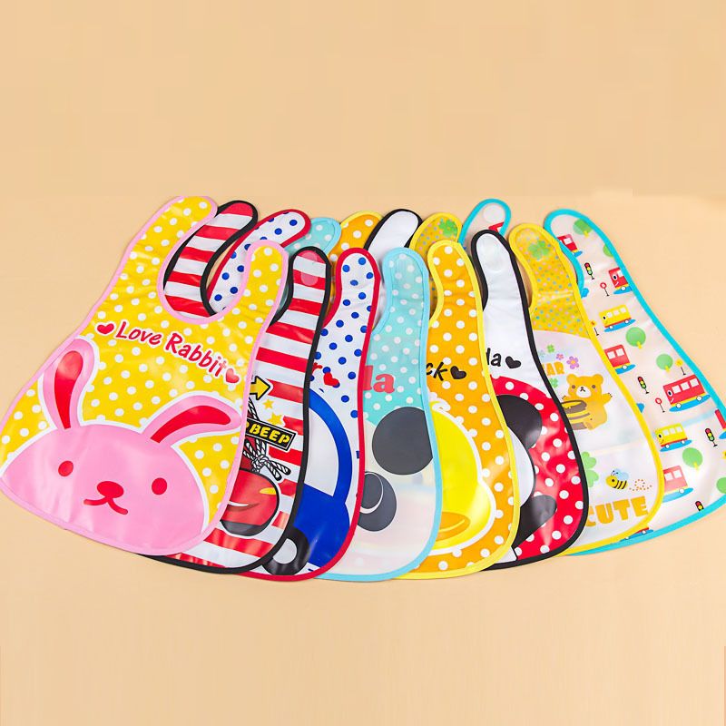 Baby Stereo Bib Eva Saliva Pocket Waterproof Bib Wash Free And Dirty Specification drawing