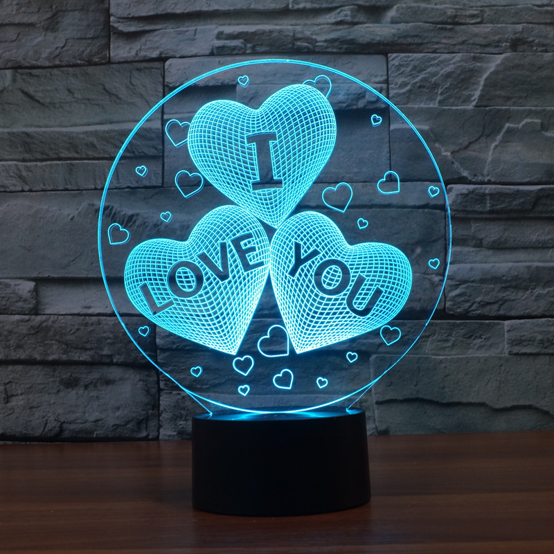 I love you valentine's Day gift creative gift LED night light