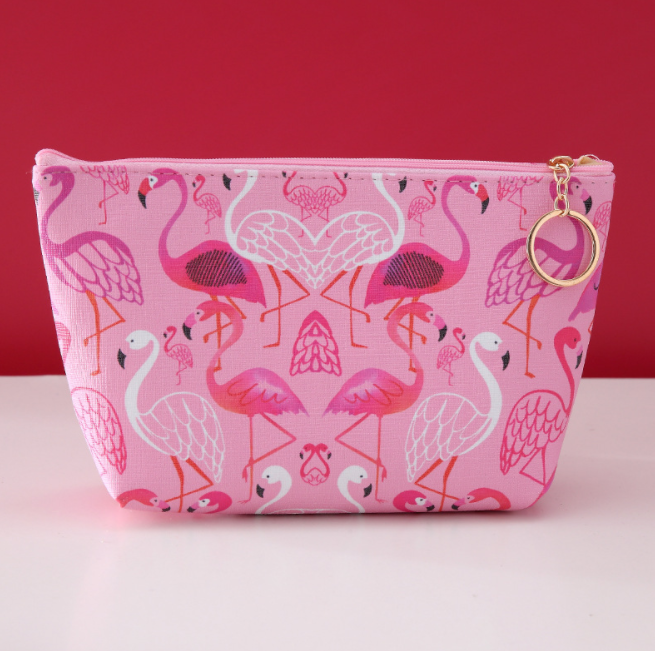 自产自销化妆包分格ins风大容量网红少女可爱口红收纳随身简约包产品图