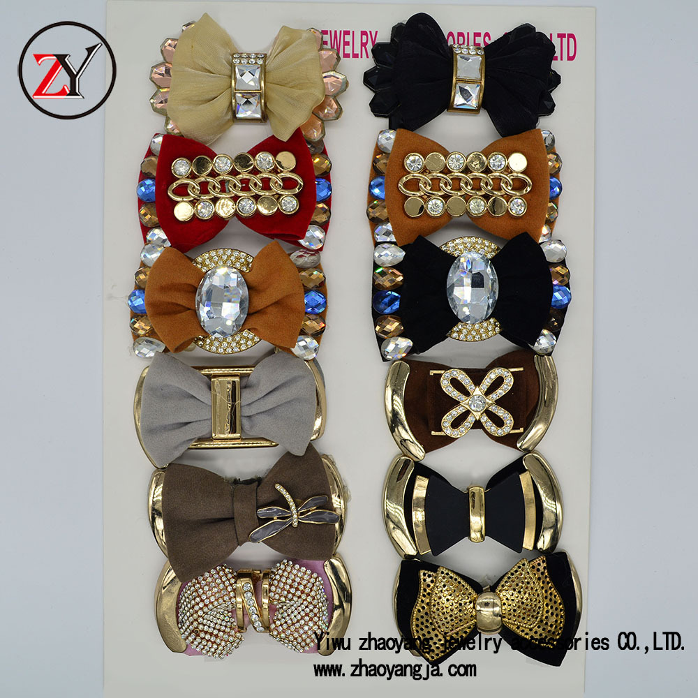 【新款上市】春夏凉鞋人字拖鞋花 串珠手工鞋花 可订做 zy073034产品图
