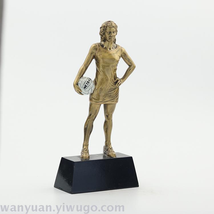 2019 new style volleyball resin trophy, metal trophy, medal, women's volleyball trophy factory direct sales Application Scenario