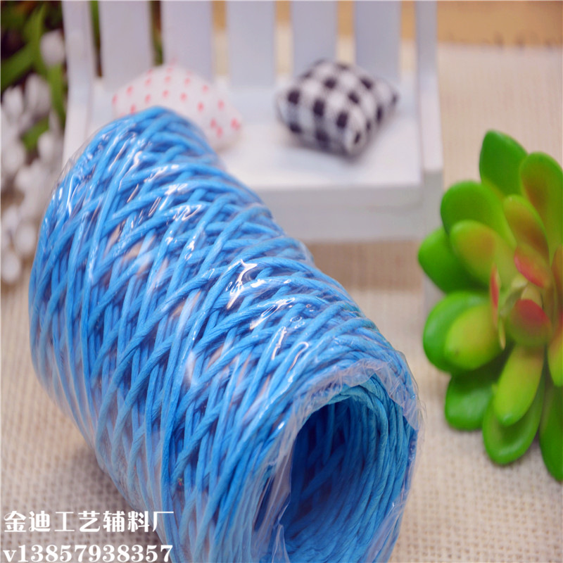 Manufacturers Direct Cross-Border Sales For Diy Paper Rope Craft Decorative Paper Gift Box Packaging Decorative Paper Rope Festival Decorations Application Scenario