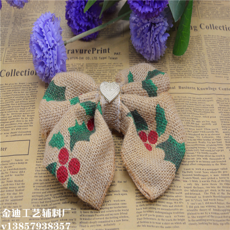 Factory direct sales, cross-border exclusive supply, large bow, clothing accessories, home textiles, decorations, straw hats, decorative ornaments wholesale Specification image