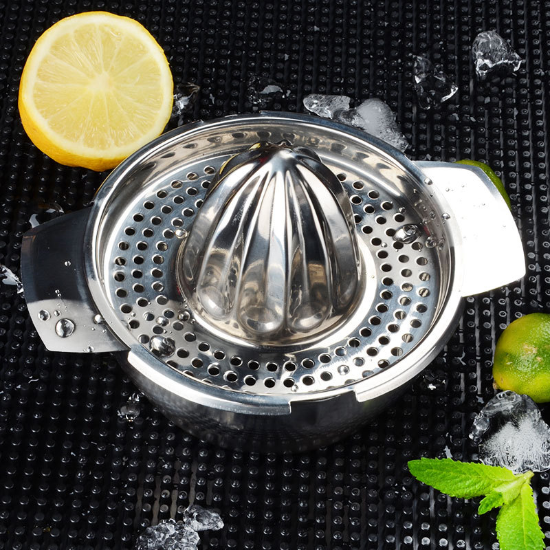 Stainless steel lemon juicer, manual lemon squeegee, fruit juicer, lemon juice cup Specification image