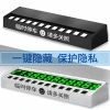 Car interior accessories parking number plates, on-board temporary parking cards, magnetic parking plates Application Scenario
