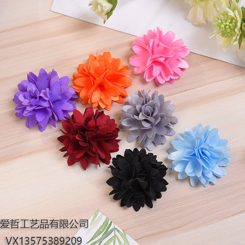 Factory direct sales, cross-border exclusive supply, best-selling creative flower headwear, hair accessories, clothing accessories, children's headbands, decorative flowers details Picture