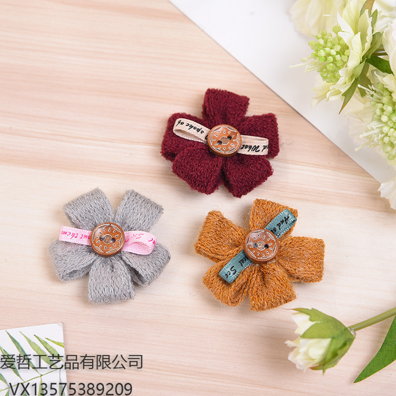 Factory direct sales, cross-border exclusive supply, best-selling hand-stitched children's headbands, flower socks, shoes and hats, flower diy accessories wholesale Application Scenario