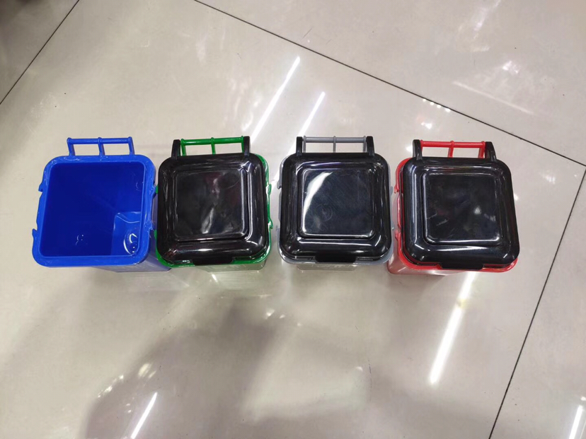 垃圾桶分类玩具迷你垃圾桶纸卡分类细节图