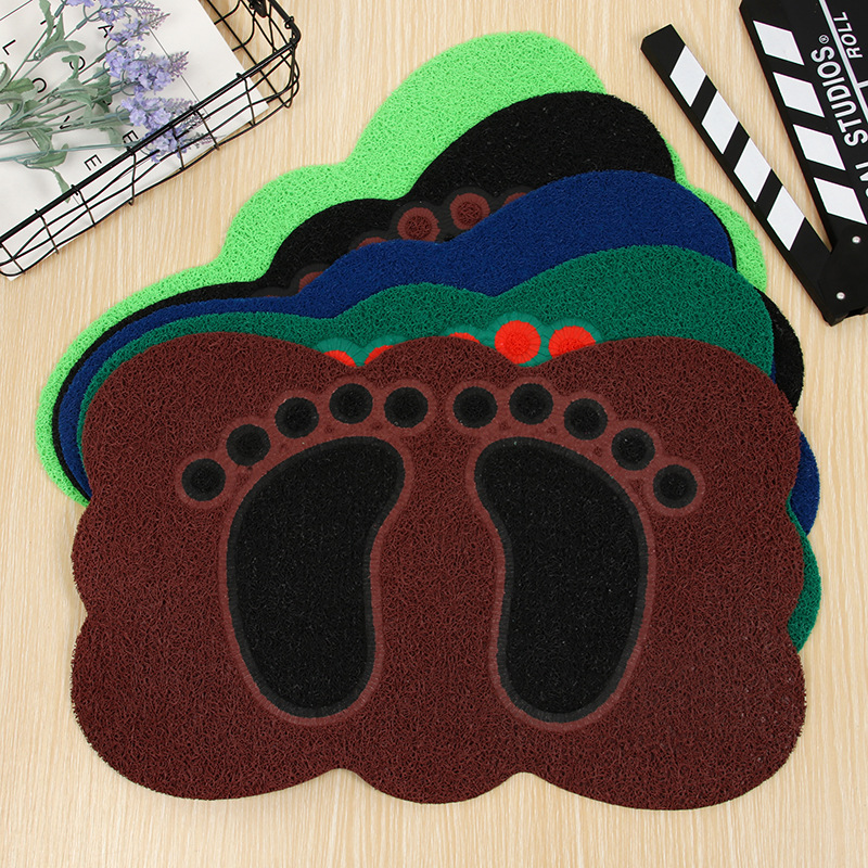 异型丝圈地垫 门垫 卧室门口防滑地毯 进门垫子入户门厅蹭脚垫