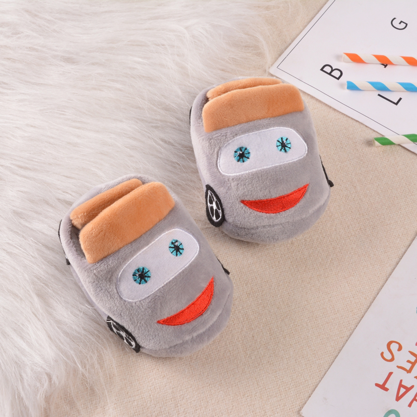 【 Cotton weaving dream 】 baby cartoon cotton shoes cars soft do not drop feet comfortable lovely thumbnail