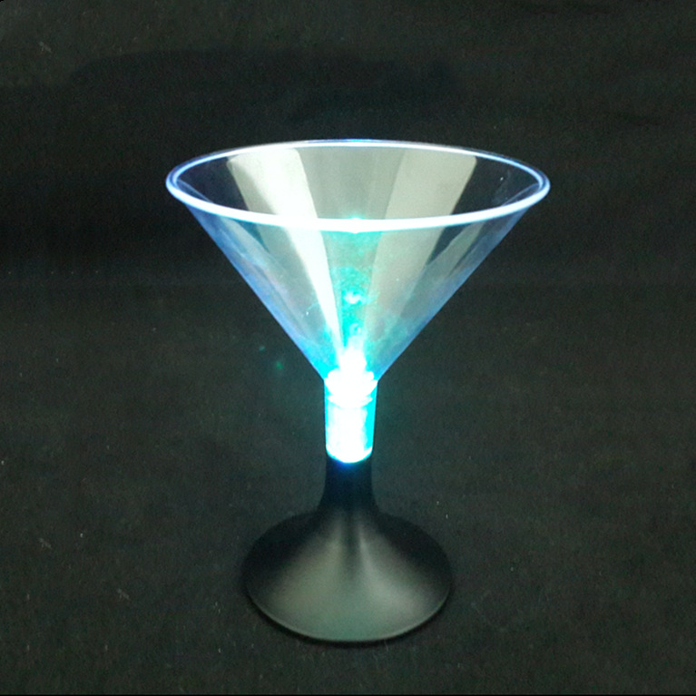 2019 New MINI tall Glass 100ml, seven-color button luminous cup, wine and spirits exhibition supplies
