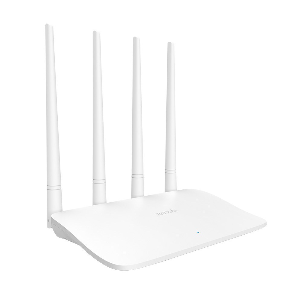 腾达F6 无线路由器 家用穿墙高速WiFi 电信移动宽带大功率穿墙王白底实物图