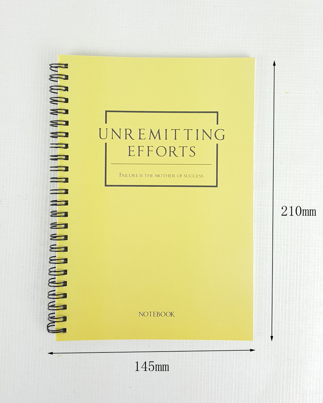 A5线圈本60页白卡封面线圈本学生笔记本日记本记事本硬抄本活页本产品图