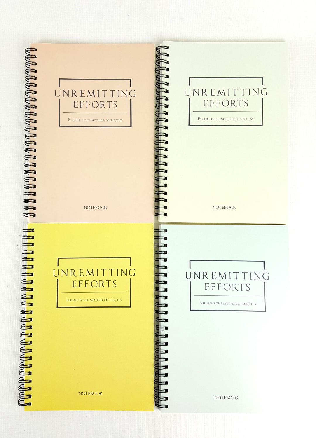 A5线圈本60页白卡封面线圈本学生笔记本日记本记事本硬抄本活页本