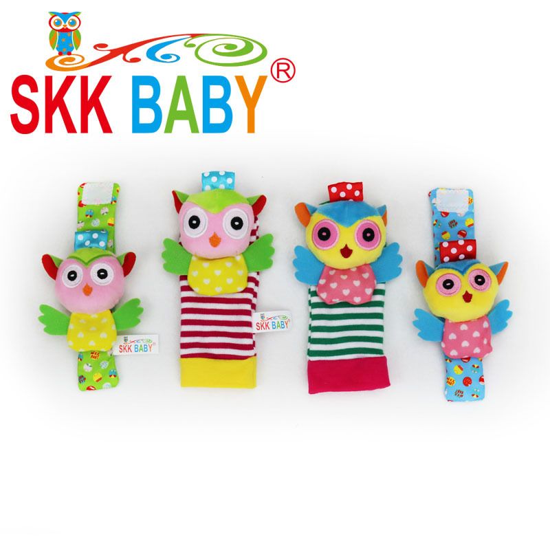 SKK baby益智玩具 手表带 袜子铃铛 安抚玩具细节图