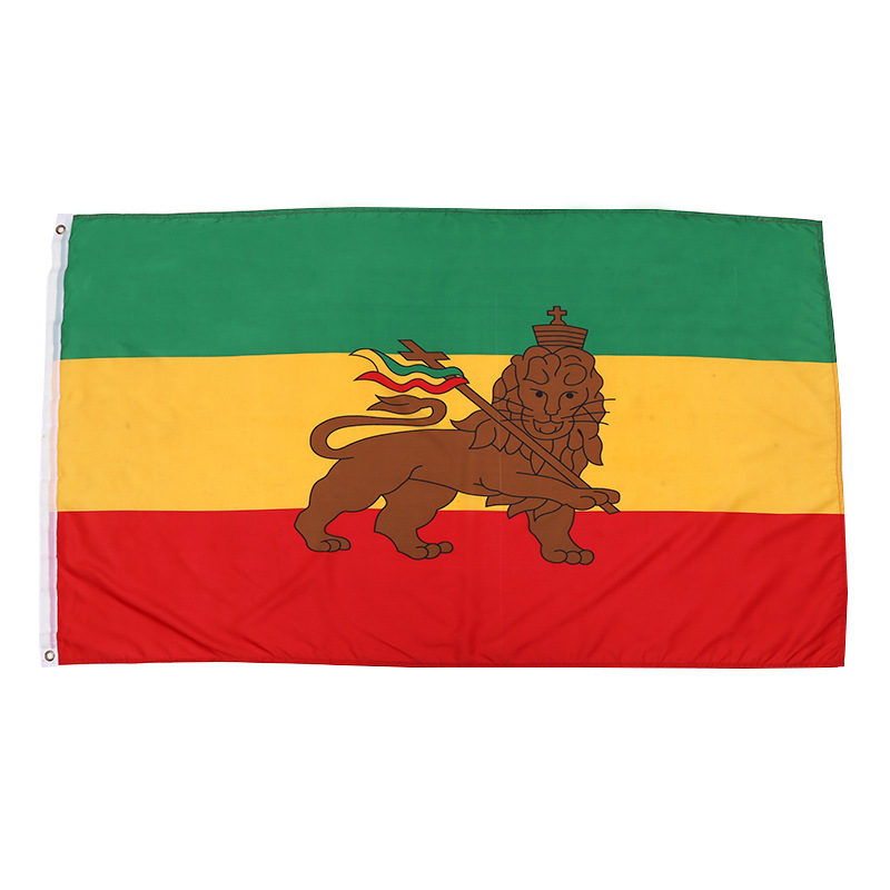 厂家直销世界各国国旗旗帜 老埃塞俄比亚国旗 户外广告旗帜定做详情图1